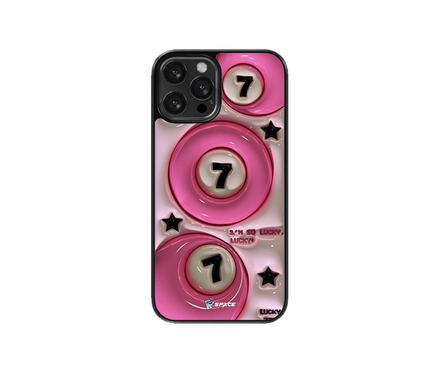 777 Lucky Pink Case Funda