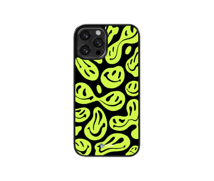 Acid Green Faces Case Funda