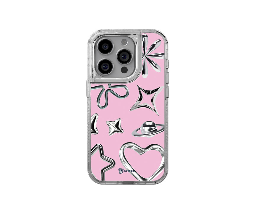 Funda Case Chrome Doodle Rosa Primula