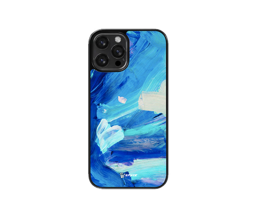 Óleo Azul Case Funda