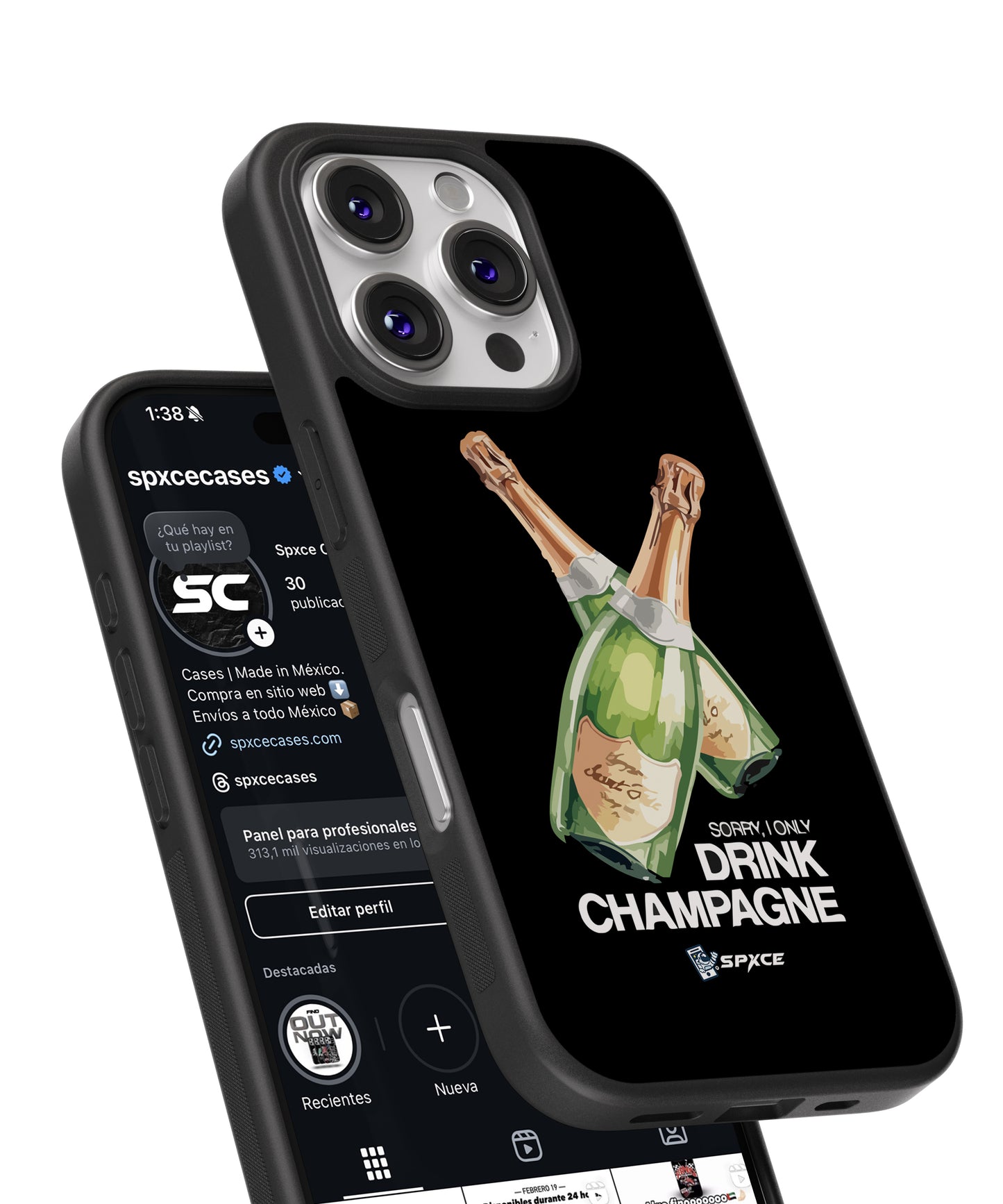 Funda Case Champagne