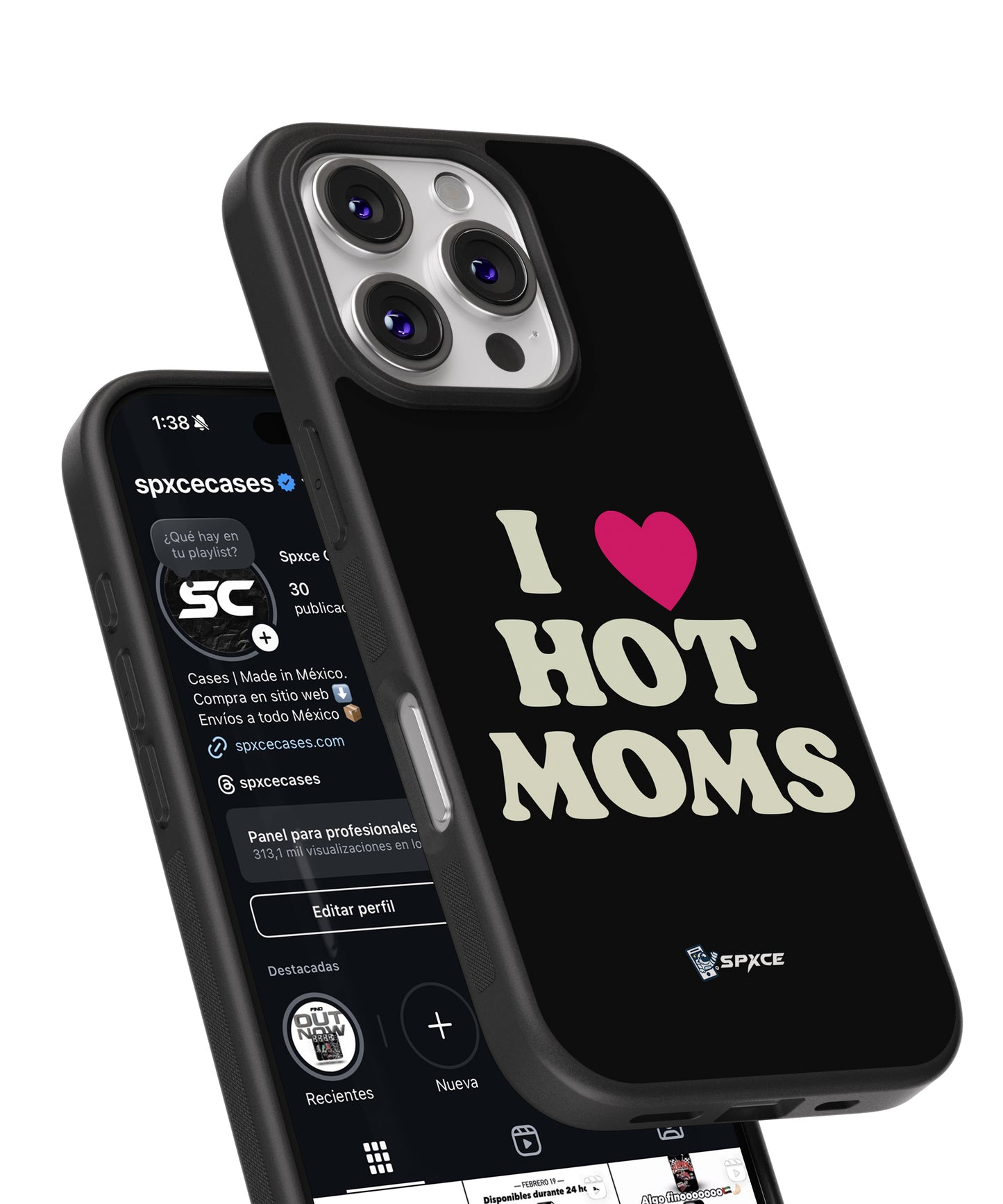 Funda Case i Love hot Moms