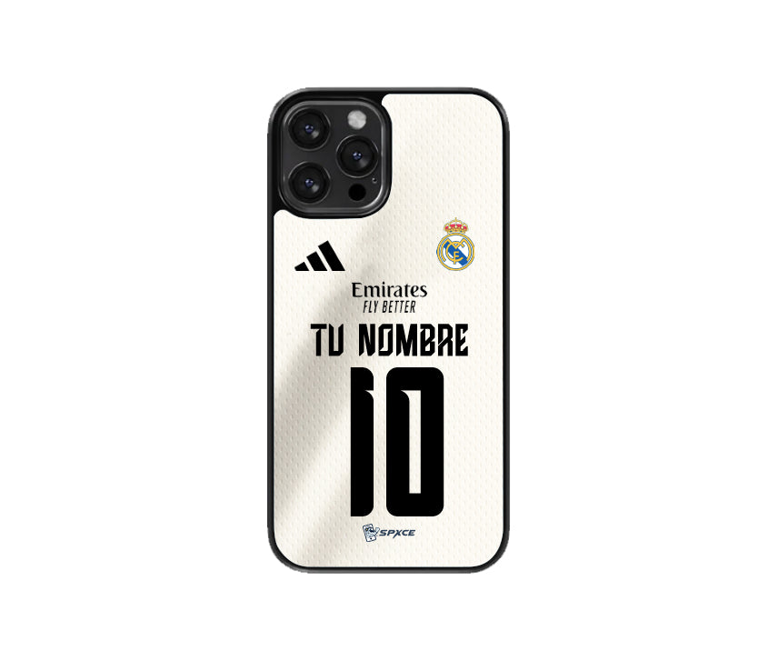 Real Madrid Jersey blanco Case Funda